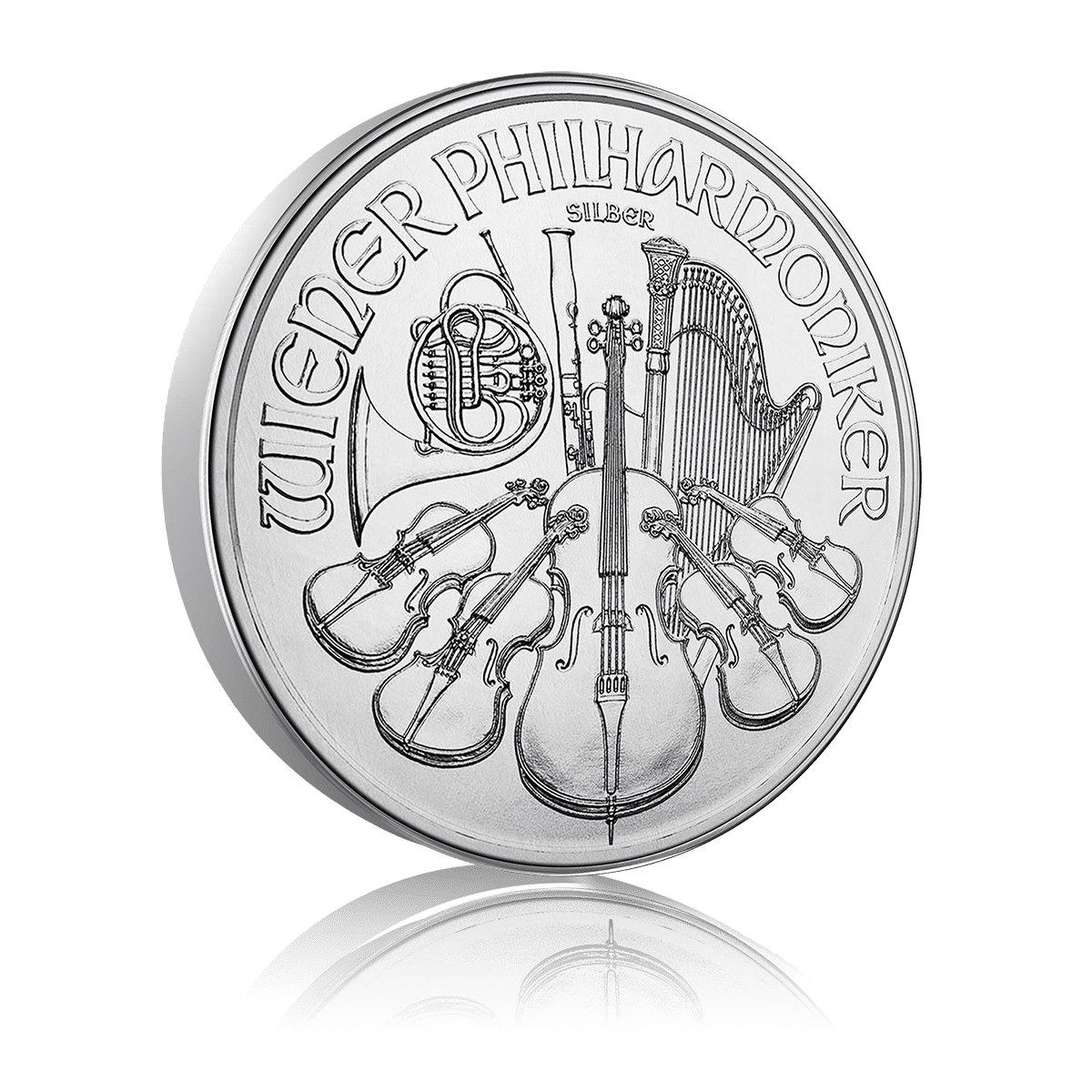 1oz Silver Austrian Münze Österreich Philharmonic (Mixed Years) 4